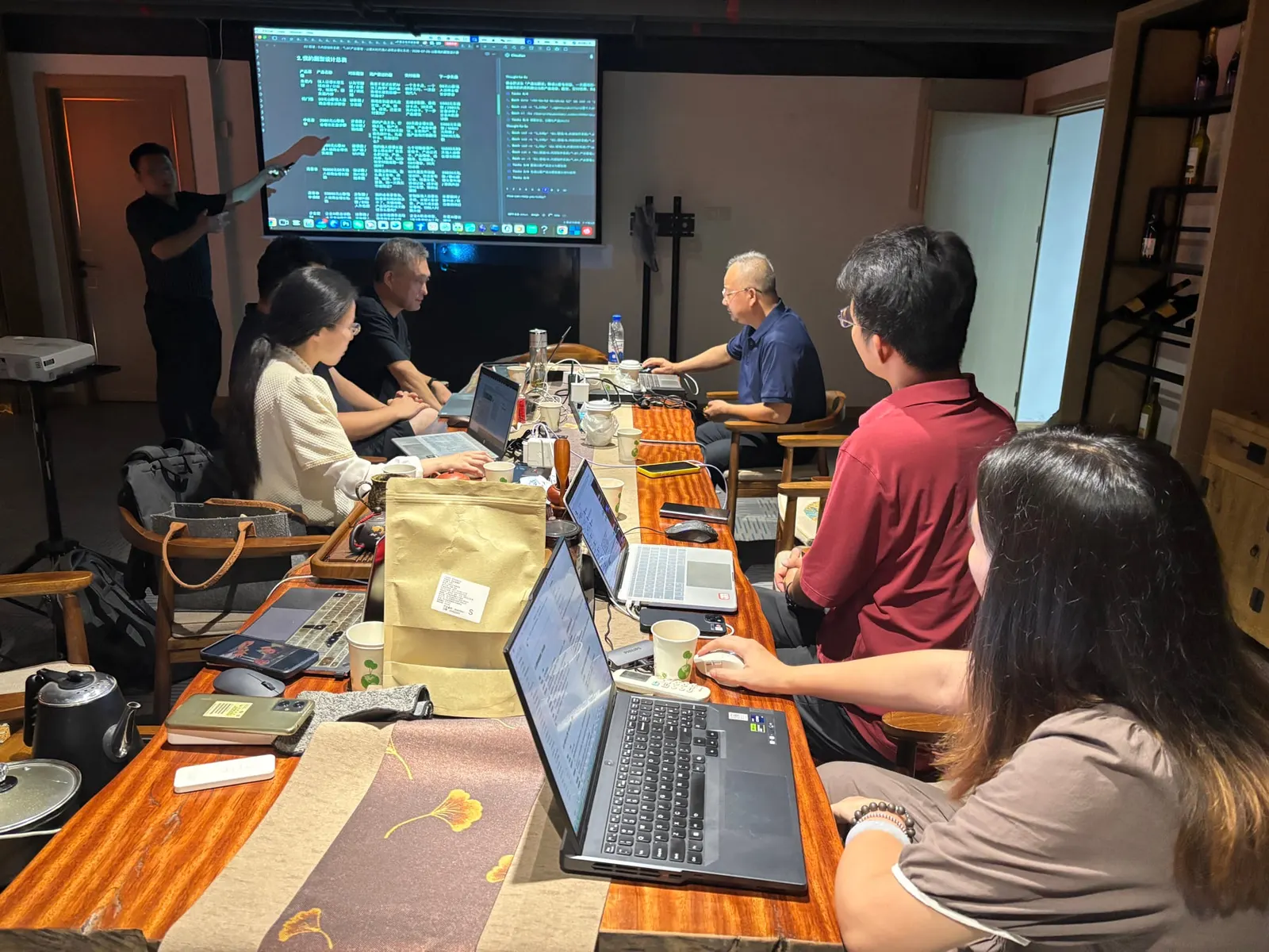 第22期实战营AI工作流投屏讲解与学员练习现场